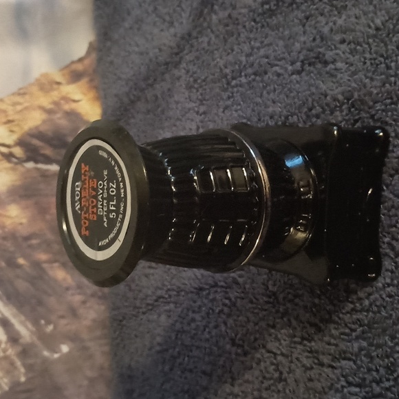 Avon Other - Avon Pot-Belly Stove Bravo After Shave 5 fl oz. Empty bottle